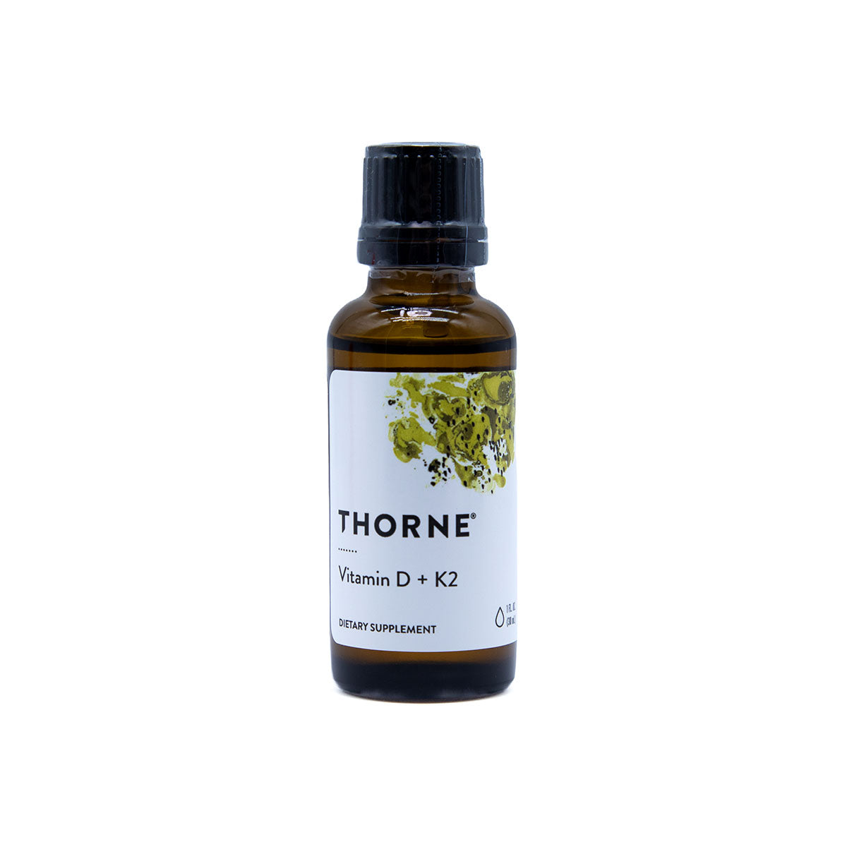 Thorne Vitamin D & K2 Liquid – Bone, Heart & Immune Support (1 fl oz)