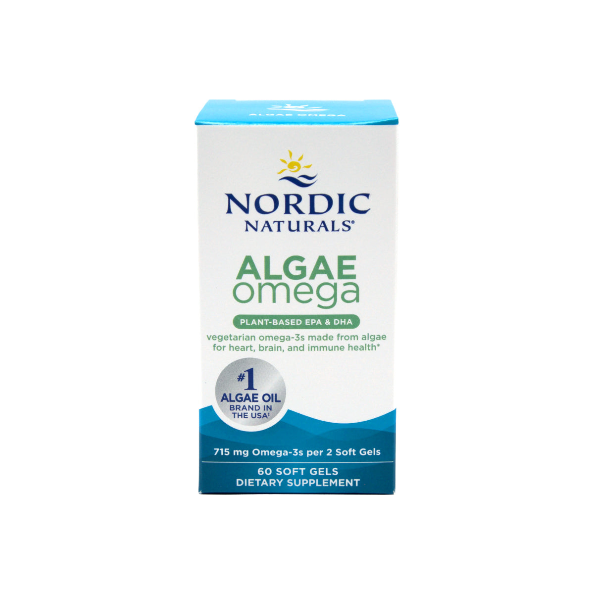 Nordic Naturals Algae Omega - Vegan Omega-3 (60ct)