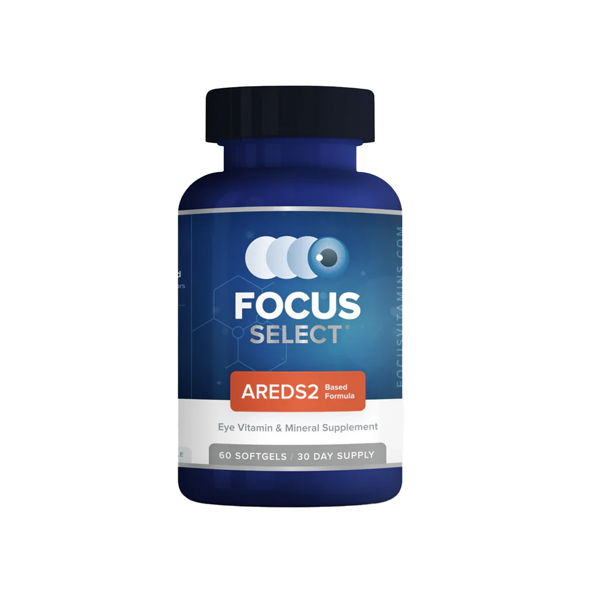 Focus Select Supplement - AREDS2 formula for Macular Degeneration (60ct. 30 Day Supply)