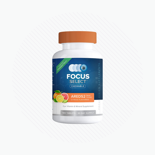 Focus Select Citrus Chewable AREDS2 Based Formula (90-day Supply)