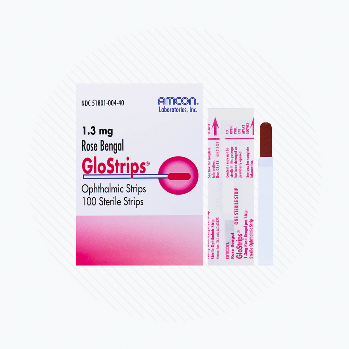 GloStrips - Rose Bengal Ophthalmic Strips (100ct)