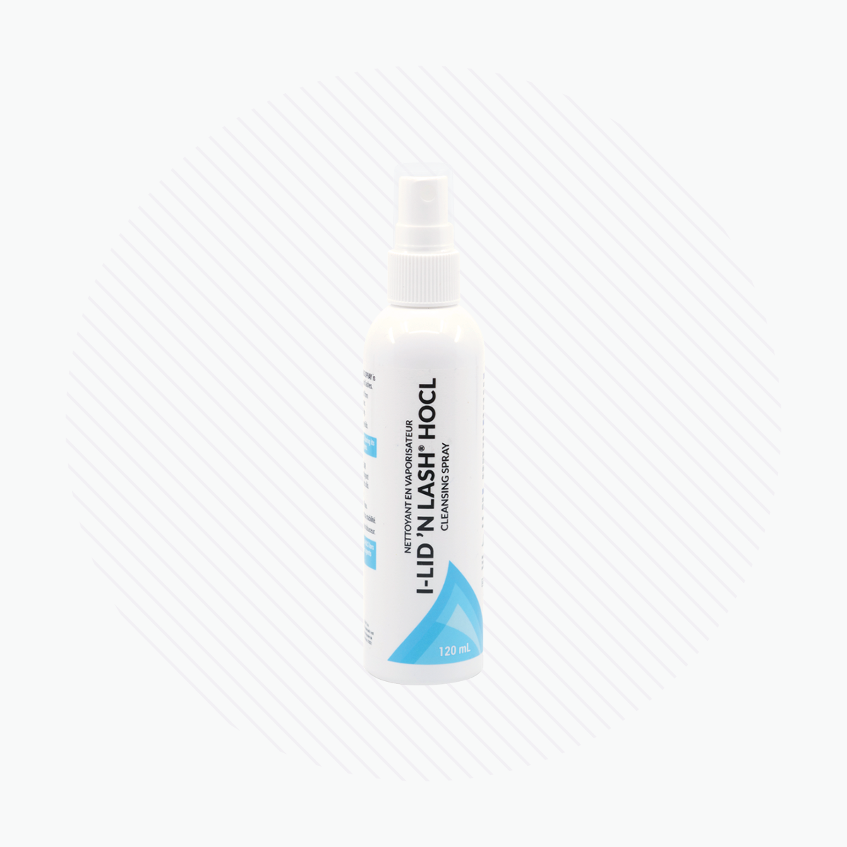 I-Lid ’N Lash HOCL Hypochlorous Cleaning Spray (120mL Bottle)
