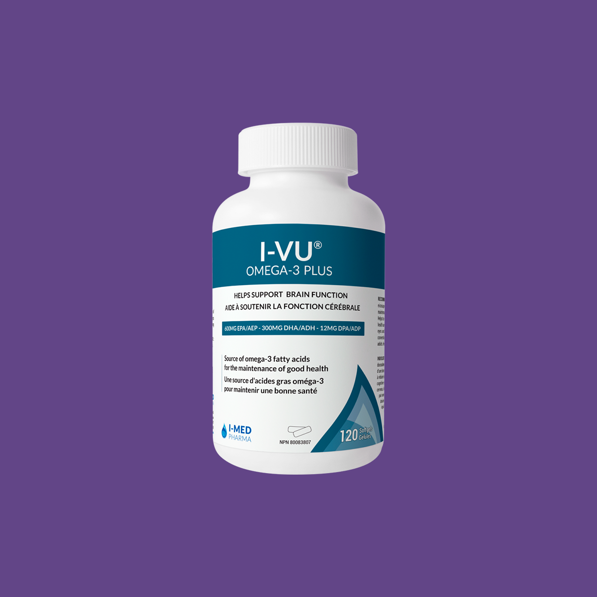 I-Med Pharma I-VU OMEGA-3 Dry Eye Formula (120 Softfels)