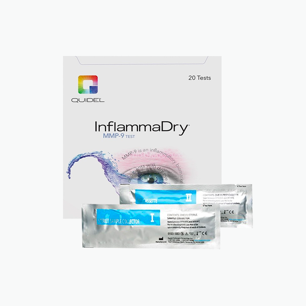 Inflammadry MMP-9 Testing (20-Pack) In-Office Testing