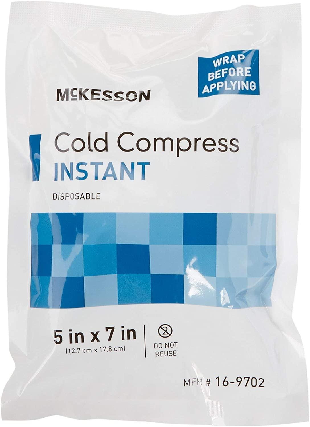 Instant Cold Pack Compress 5" x 7" - McKesson at Stag Medical - Eye Care, Ophthalmology and Optometric Products. Shop and save on Proparacaine, Tropicamide and More at Stag Medical & Eye Care Supply