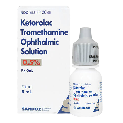 Ketorolac Ophthalmic Solution, 0.5% Eye Drops