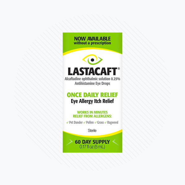 Lastacaft Once Daily Eye Allergy Itch Relief Drops (5mL 60 Day Bottle)