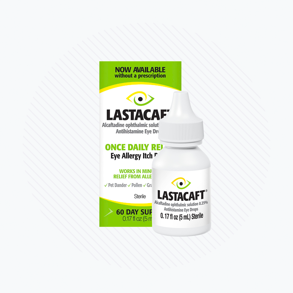 Lastacaft Once Daily Eye Allergy Itch Relief Drops (Twin Pack 2x5mL 12