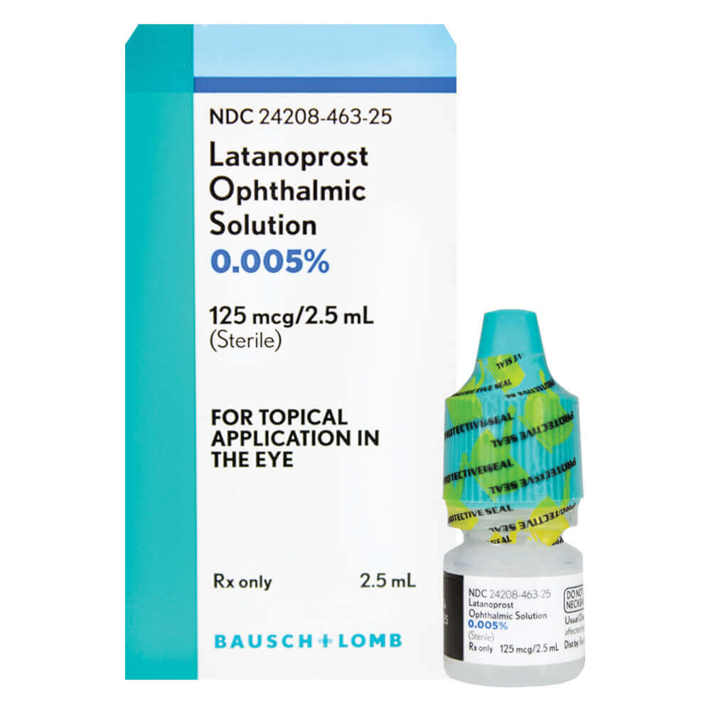 Latanoprost, 0.005%, 2.5ml