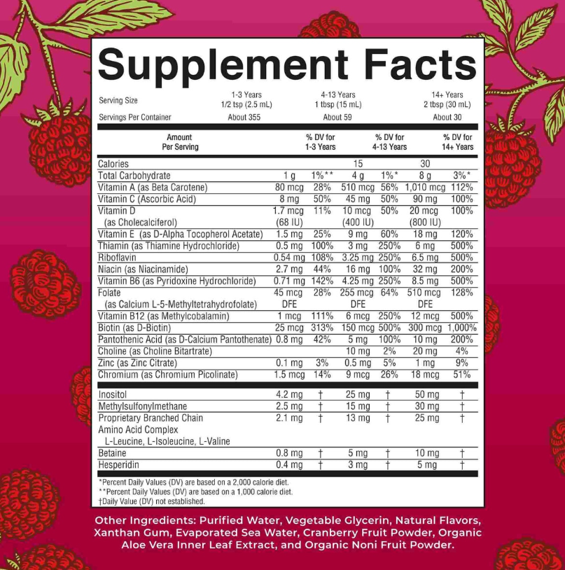 Mary Ruth's Liquid Morning Multivitamin (30 oz)