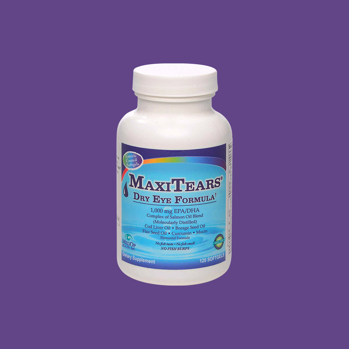 MedOp MaxiTears Dry Eye Formula (120 Softgels) 30-Day Supply