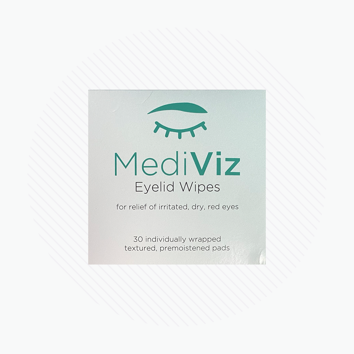 MediViz Eyelid Cleansing Wipes (No Tea Tree Oil)