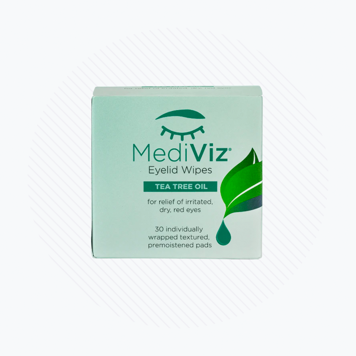 Mediviz Tea Tree Eyelid Cleansing Wipes