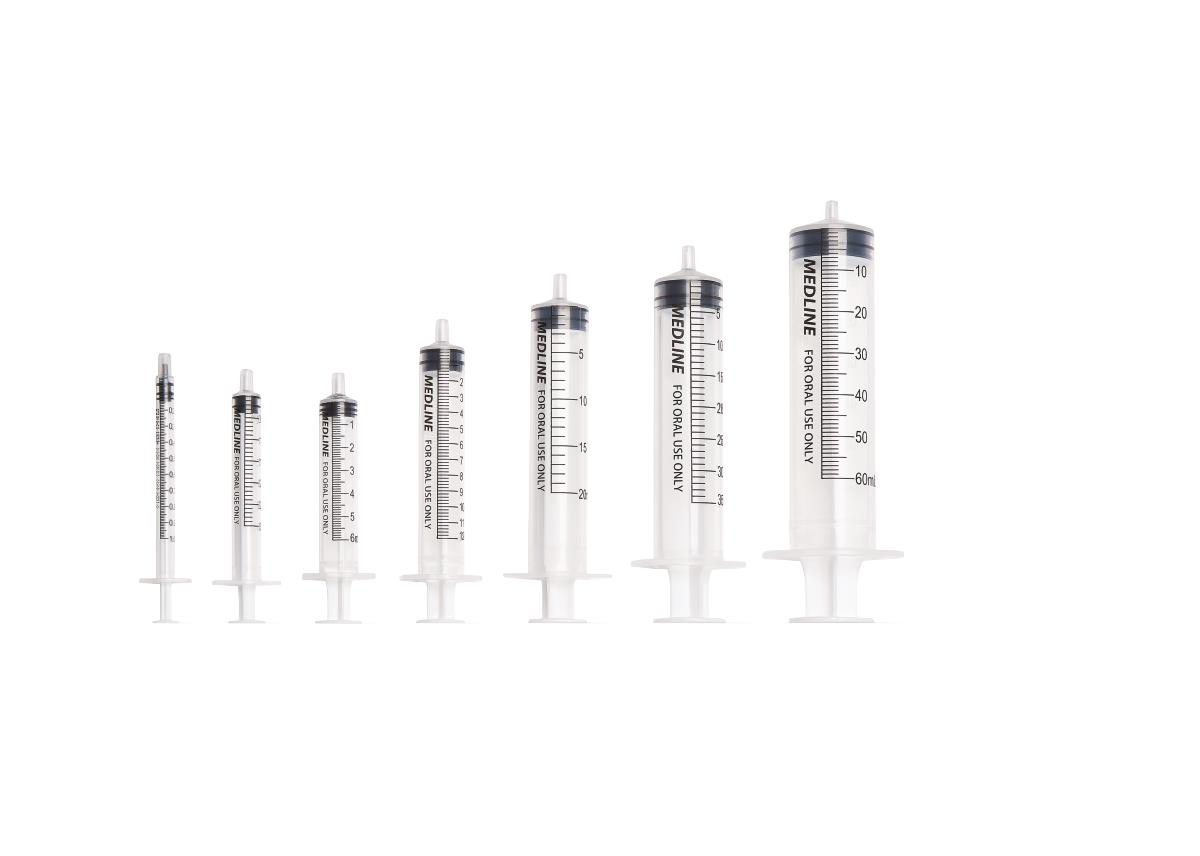 1cc  TB Syringe, luer slip 100/Box, Medline