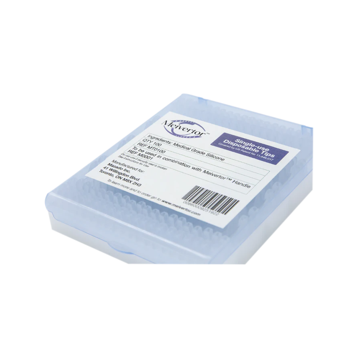 Meivertor Single Use Disposable Tips (100ct)