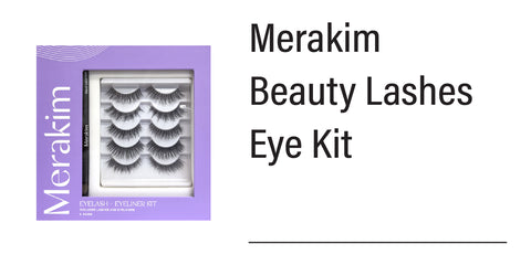 Merakim Eyes on Beauty Lashes alternative to eyelash extensions (5 Pairs) from Modal