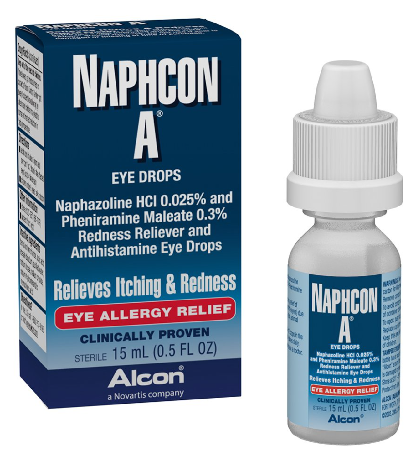 Naphcon A Redness Reliever Eye Drops with $3 Coupon (15mL)