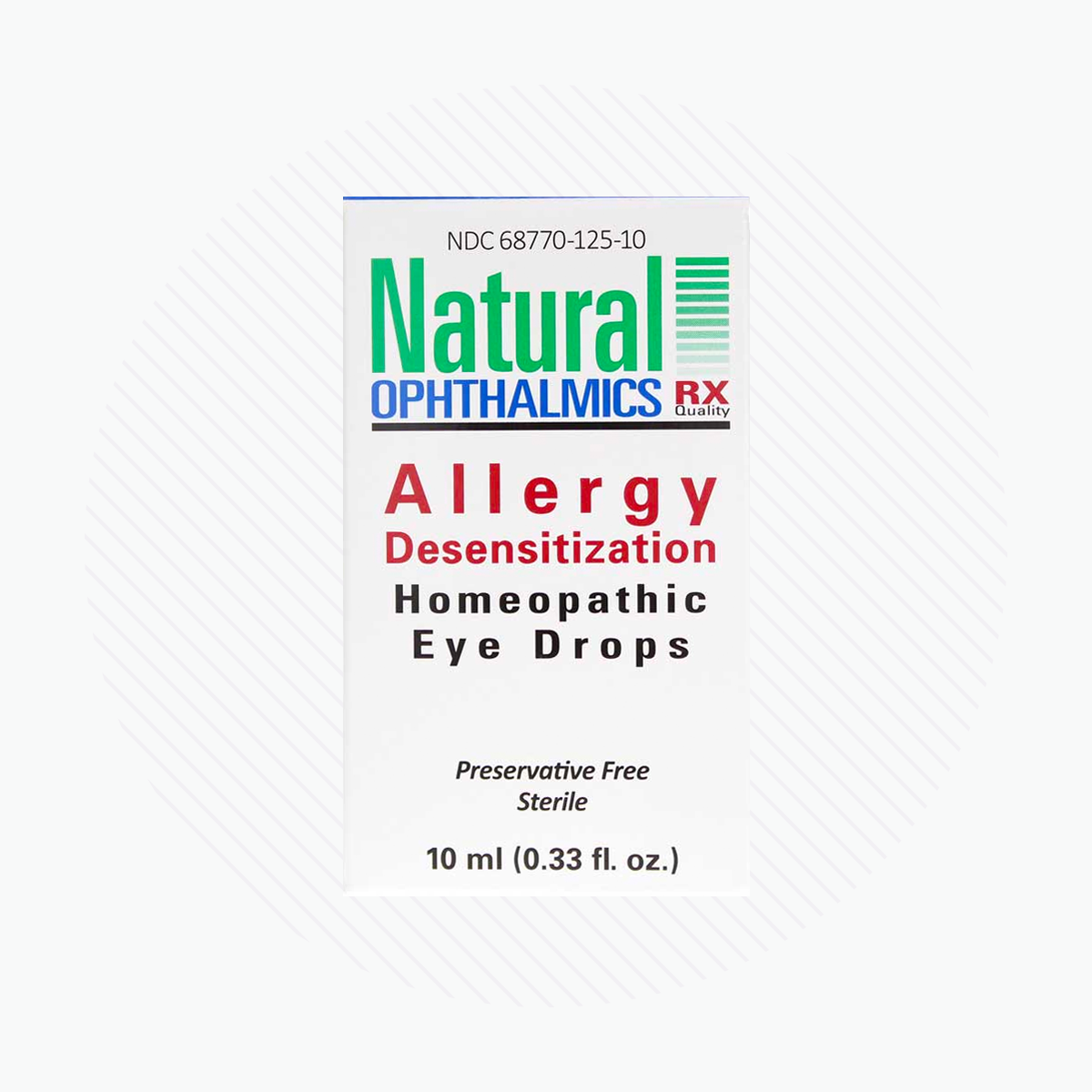 Natural Ophthalmics Allergy Desensitization Eye Drops (10ml)