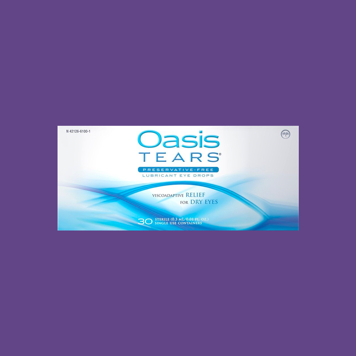 Oasis Tears Preservative-Free Eye Drops Mild- Moderate (30ct. Vials)