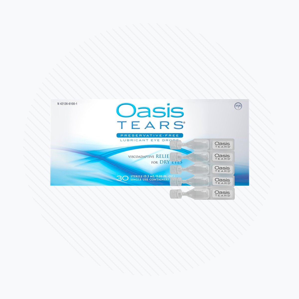 Oasis Tears Preservative-Free Eye Drops (30ct. Vials)