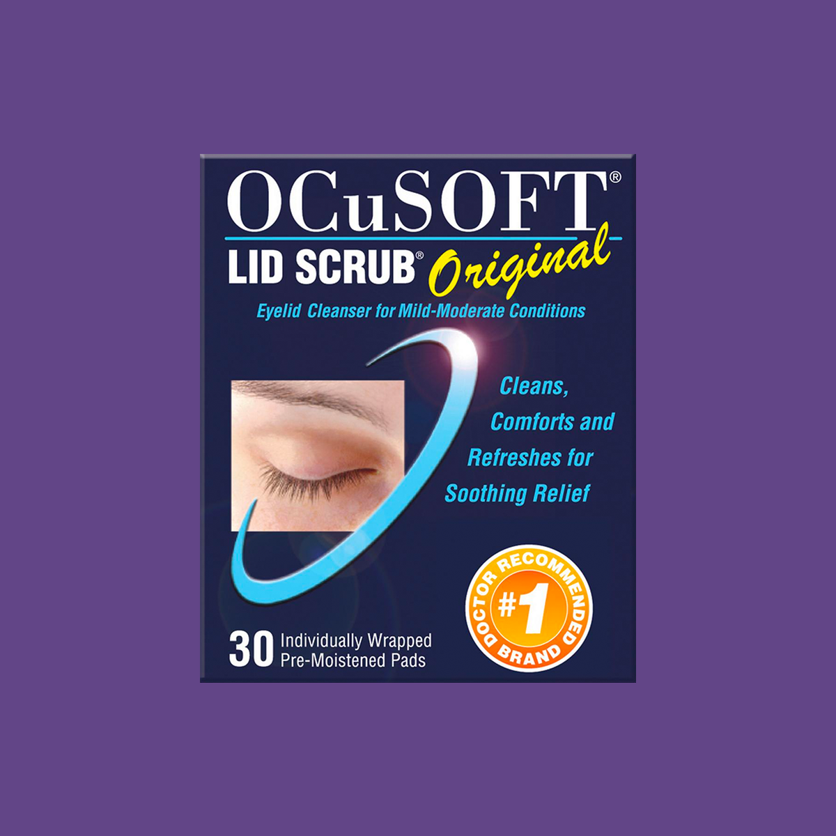 Ocusoft Lid Scrub Original Wipes 30ct