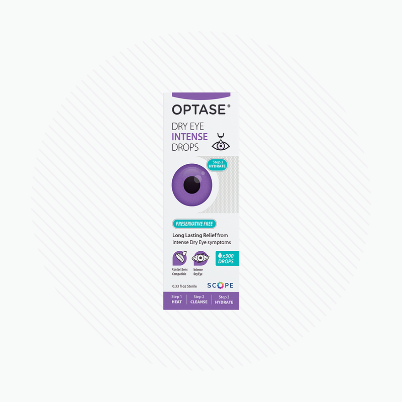 Optase Dry Eye Intense (PF) Preservative Free Eye Drops, Moderate to Severe (10mL 300 drops)