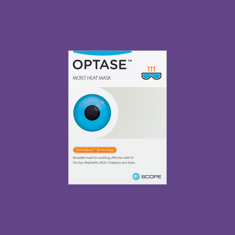 Optase - Moist Heat Dry Eye Mask, Microwavable