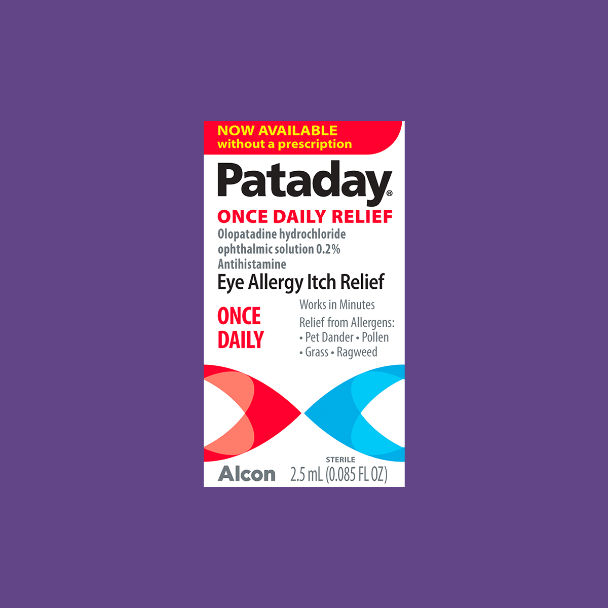 Pataday Once Daily Relief Eye Drops (Single & Twin Pack)