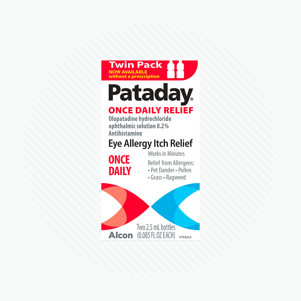 Pataday Once Daily Relief Eye Drops (Single & Twin Pack)