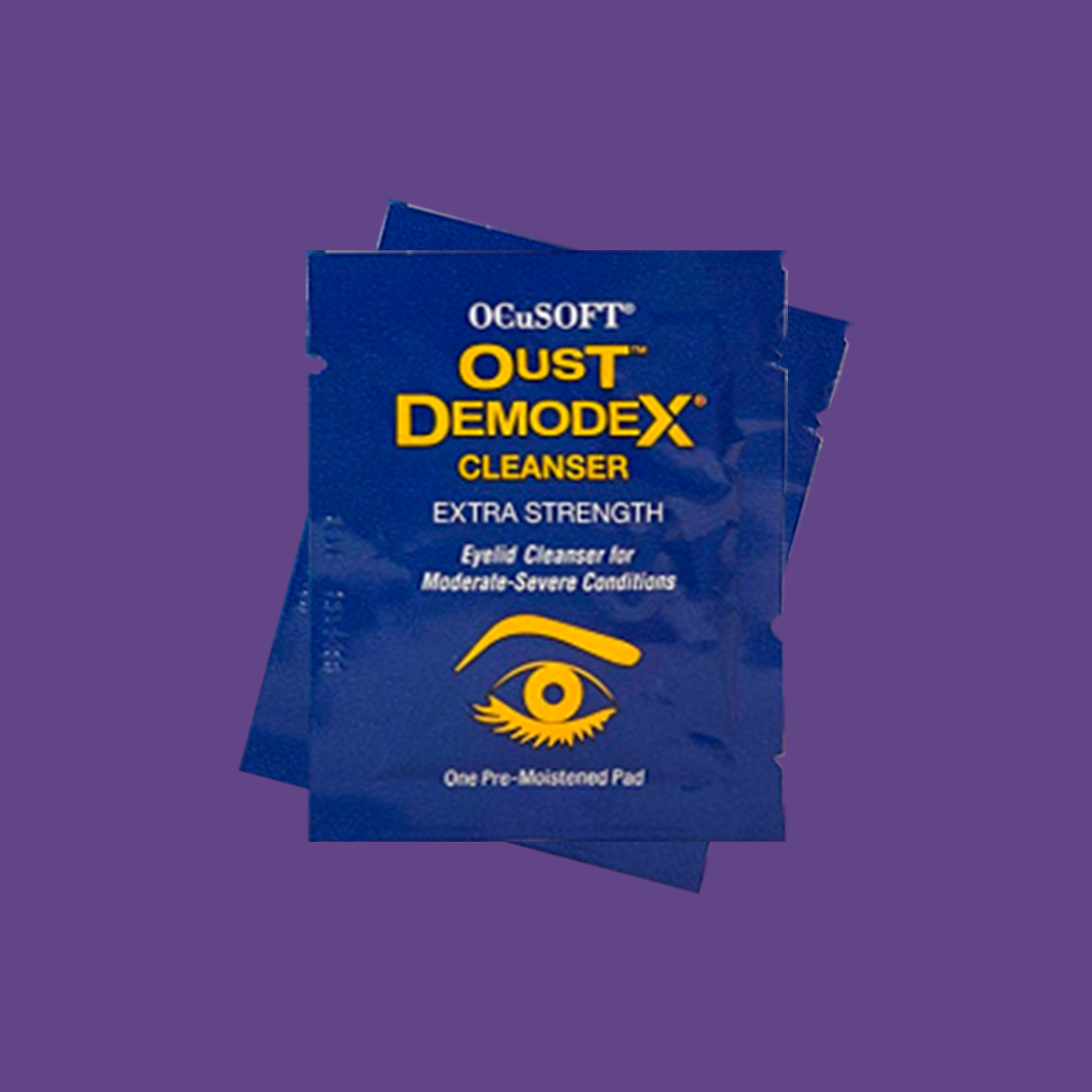 OCuSOFT Oust Demodex Cleanser Pre-Moistened Pads (30ct)