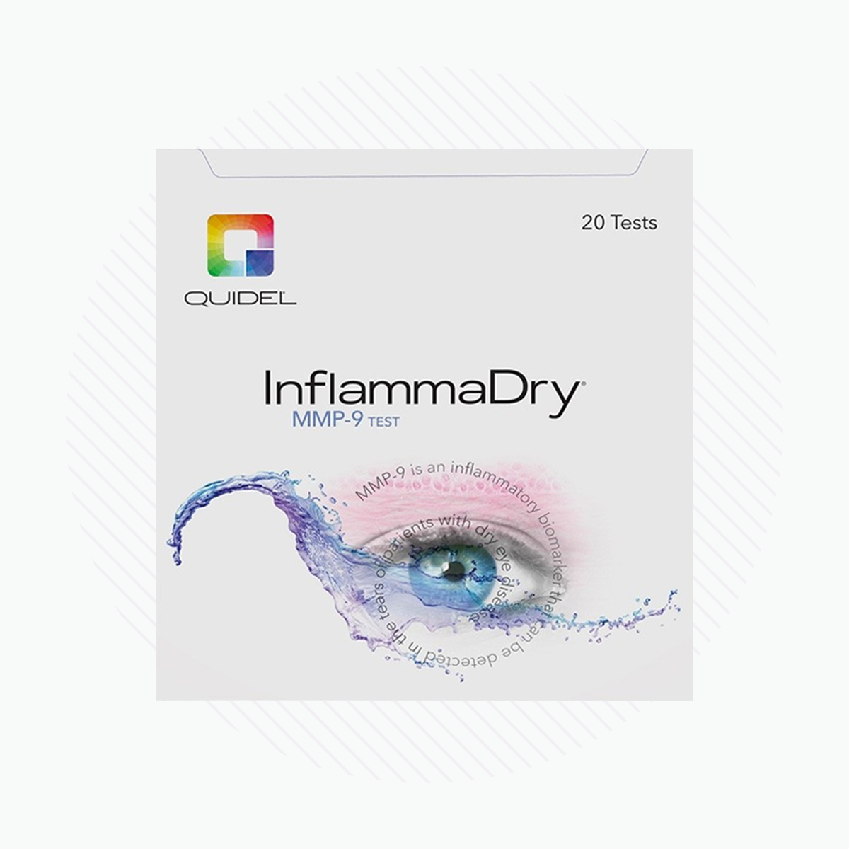 Inflammadry MMP-9 Testing CASE (8 x 20-Packs) 160 Test Total ($180/Box