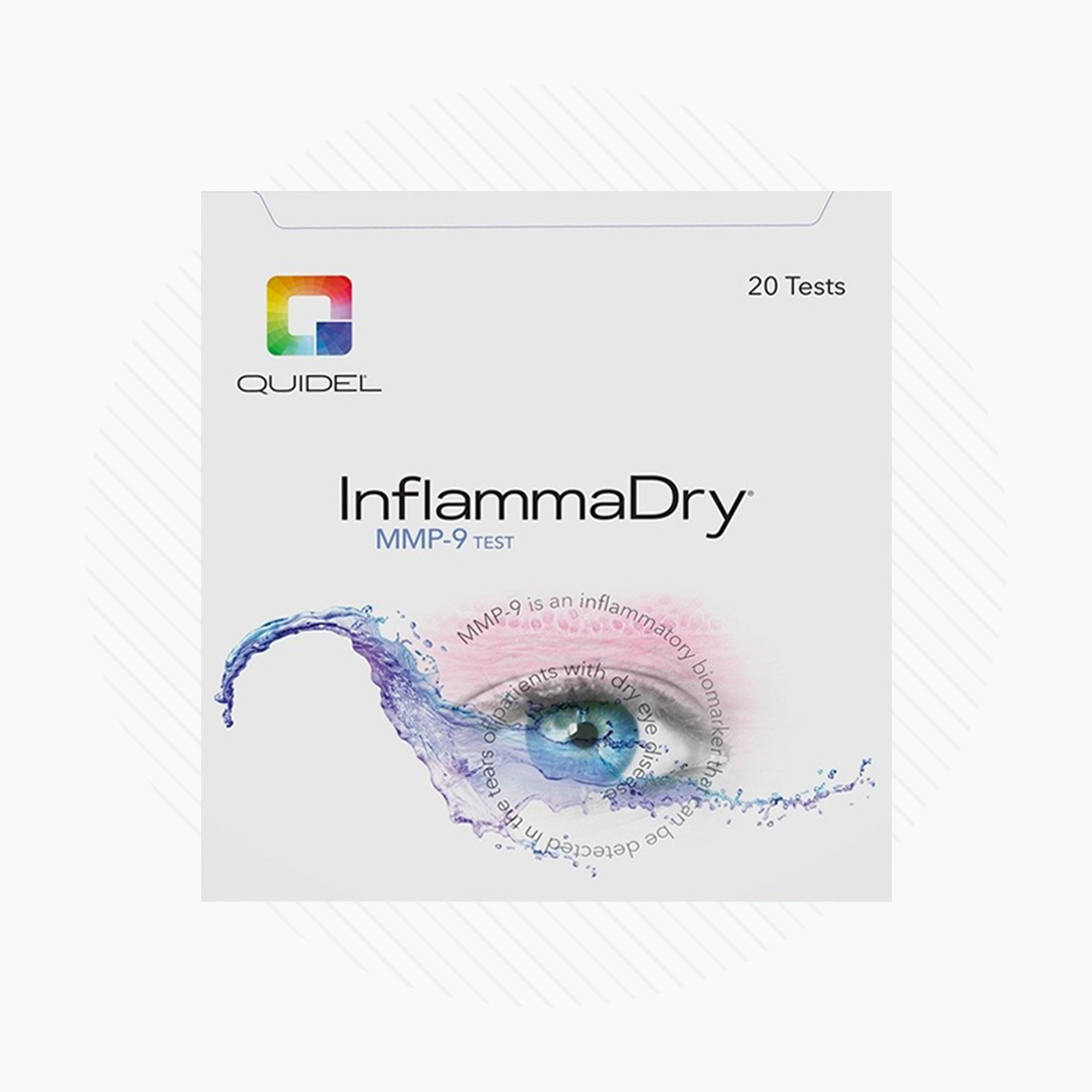 Inflammadry MMP-9 Testing CASE (8 x 20-Packs) 160 Test Total
