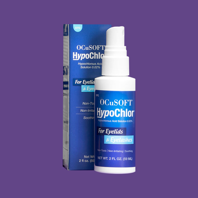 Ocusoft HypoChlor Spray Eyelid & Eyelash Cleaner (2 oz bottle)