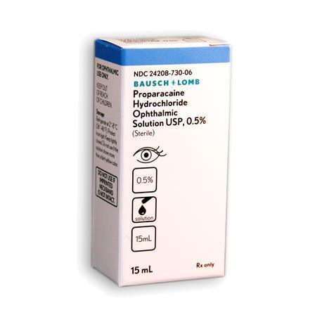 Proparacaine Eye Drops 0.5% (5mg/mL), 15mL at Stag Medical - Eye Care, Ophthalmology and Optometric Products. Shop and save on Proparacaine, Tropicamide and More at Stag Medical & Eye Care Supply