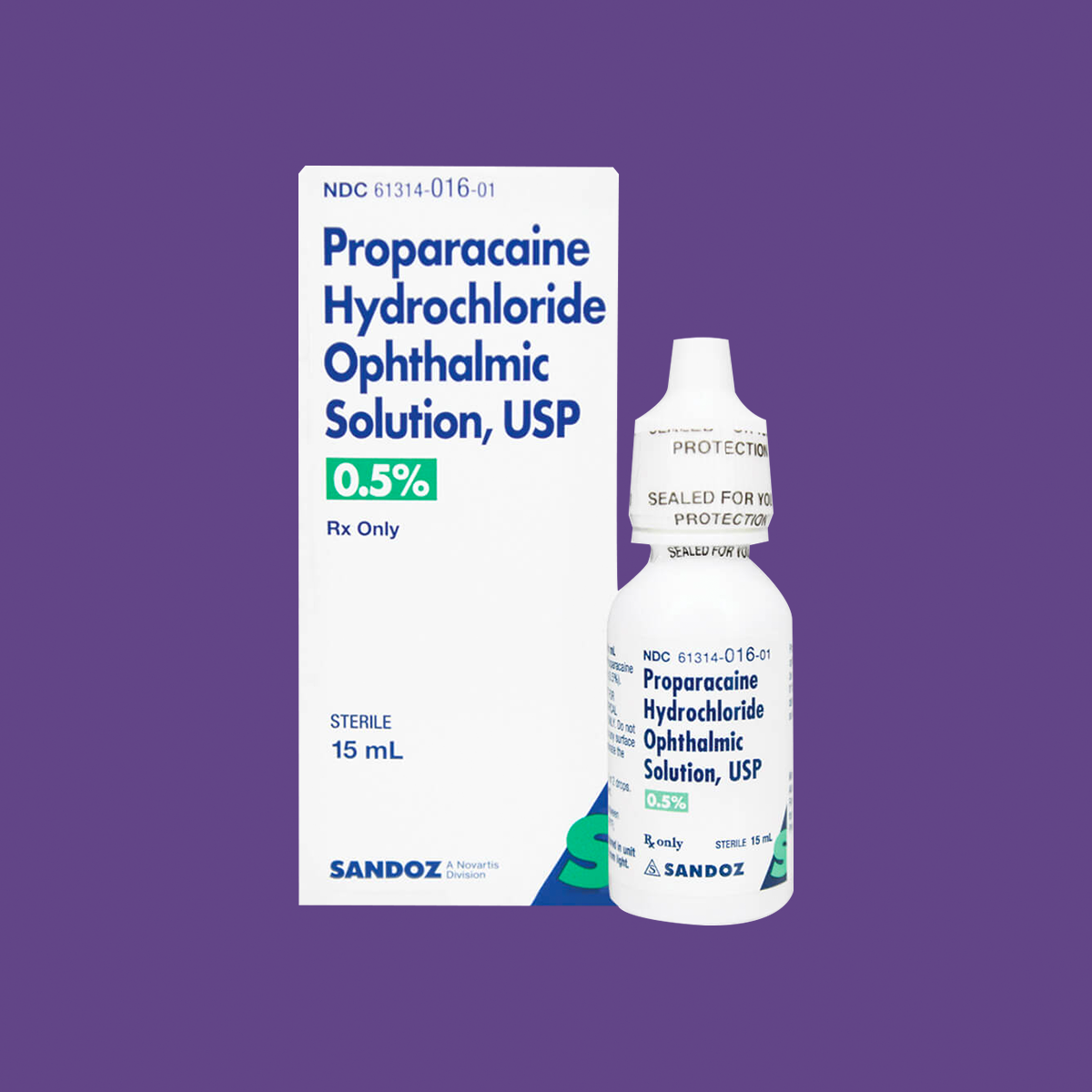Proparacaine Ophthalmic Solution 0.5%, 15mL - Cold Shipping Included