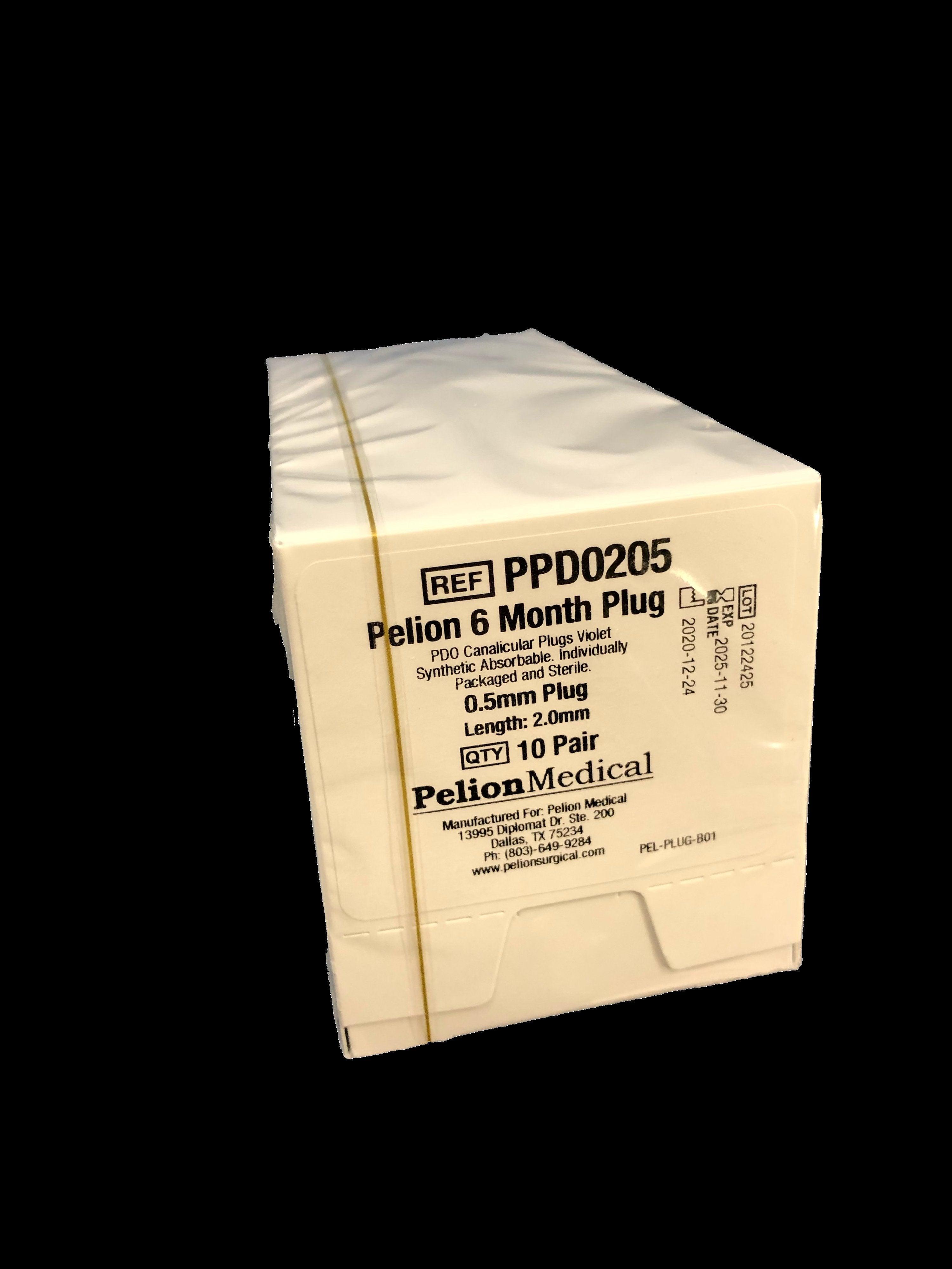 Punctal Plug, 6 month, 0.5mm 10 Pair - Pelion Medical at Stag Medical - Eye Care, Ophthalmology and Optometric Products. Shop and save on Proparacaine, Tropicamide and More at Stag Medical & Eye Care Supply