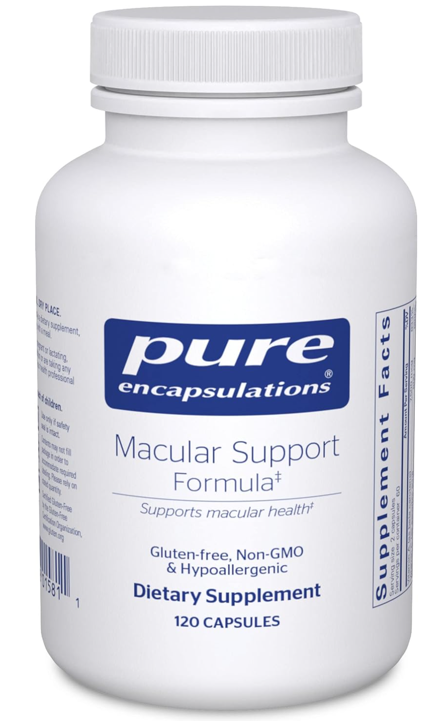 Pure Encapsulations Macular Support Antioxidant Formula (120 ct.) 2 Month Supply
