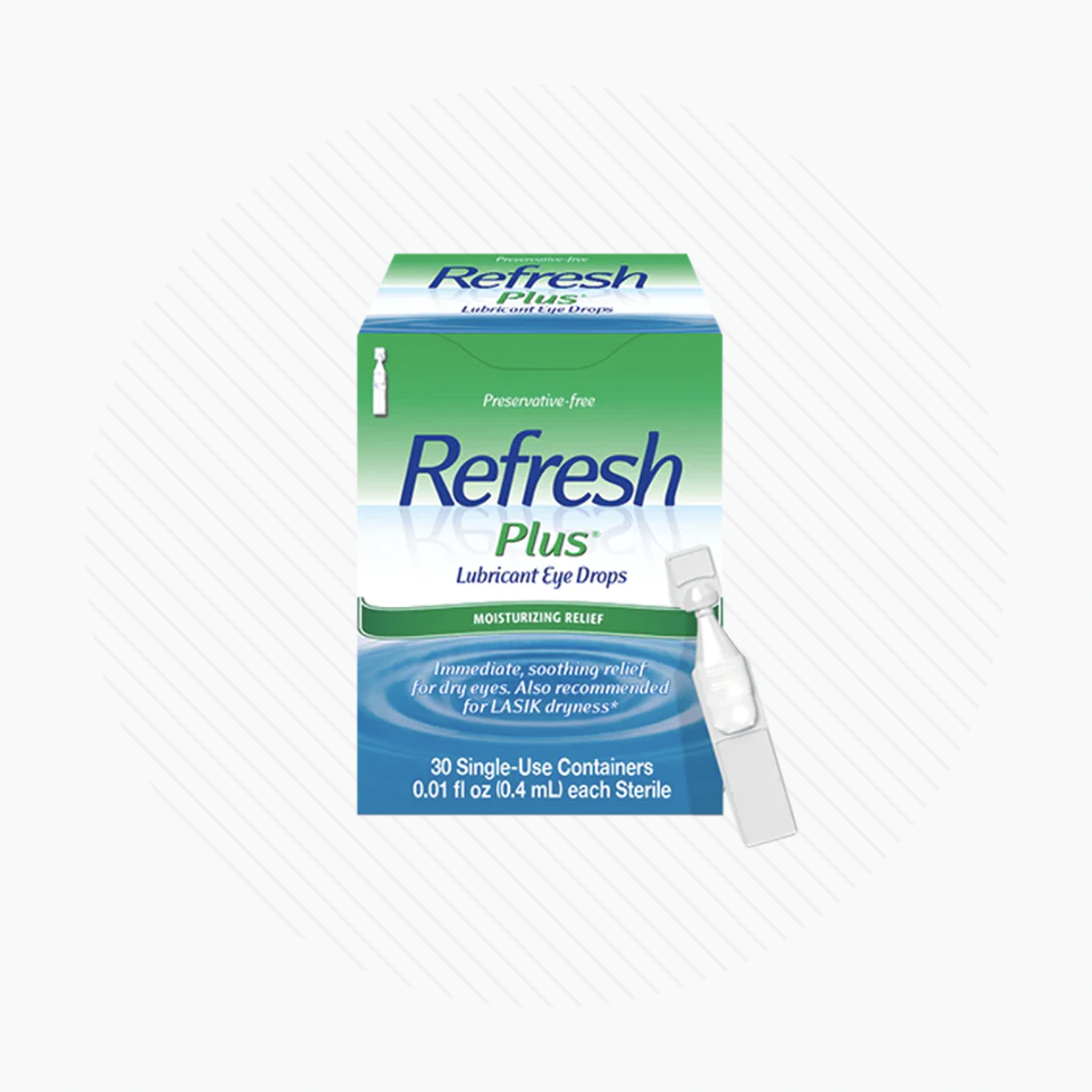 Refresh Plus Lubricant Preservative Free Eye Drops (30 vials)