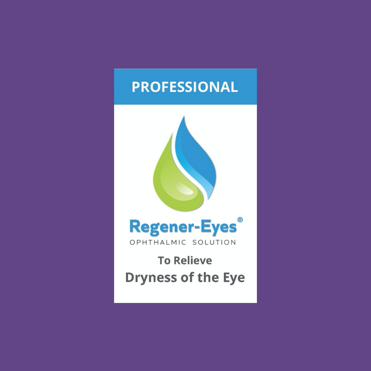 Regener-eyes PRO Eye Drops (3mL Bottle, 3-4 Week Supply)