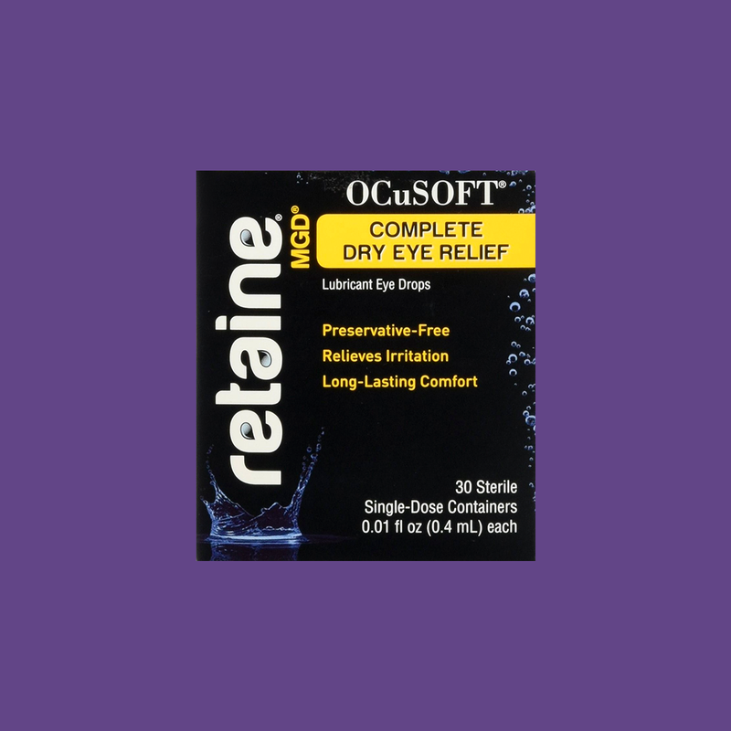 Ocusoft Retaine MGD Eye Drops 30 Vials (Preservative-Free)