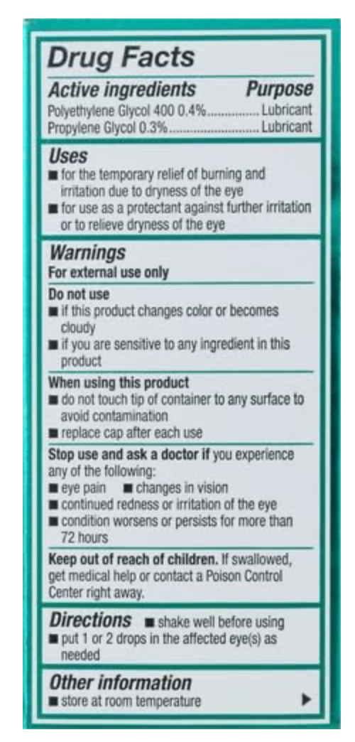 Systane Gel Eye Drops Liquid Gel Soothing Dry Eye Relief (10mL Bottle)