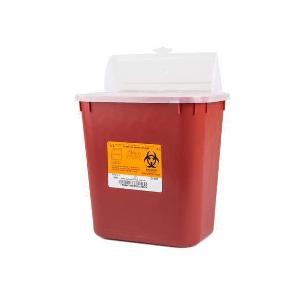 Sharps Container 5 Quart - H-Style at Stag Medical - Eye Care, Ophthalmology and Optometric Products. Shop and save on Proparacaine, Tropicamide and More at Stag Medical & Eye Care Supply