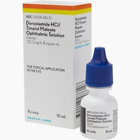 Dorzolamide 2% | Timolol 0.5% | Ophthalmic Solution 10mL