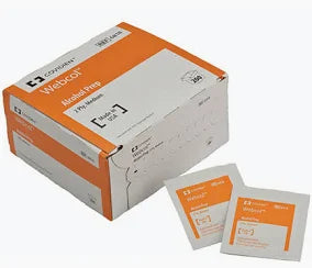 Alcohol Prep Pads, Large 200/Box