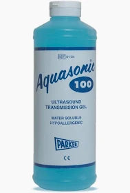 Aquasonic Ultrasound Gel, Blue, 8.5 oz., Parker Labs