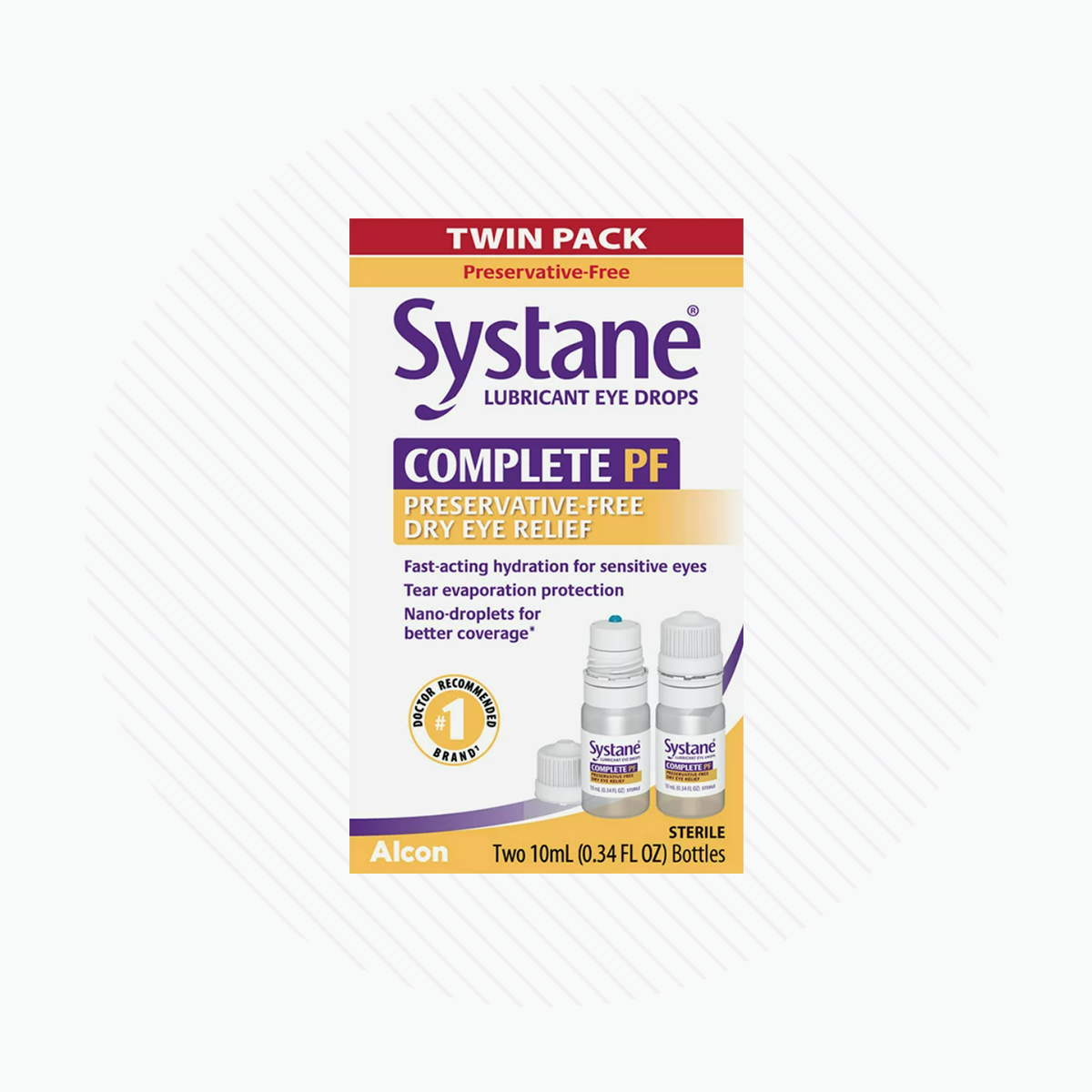 Systane COMPLETE Preservative-Free Eye Drops Multi-Dose Bottle (2 Sizes)