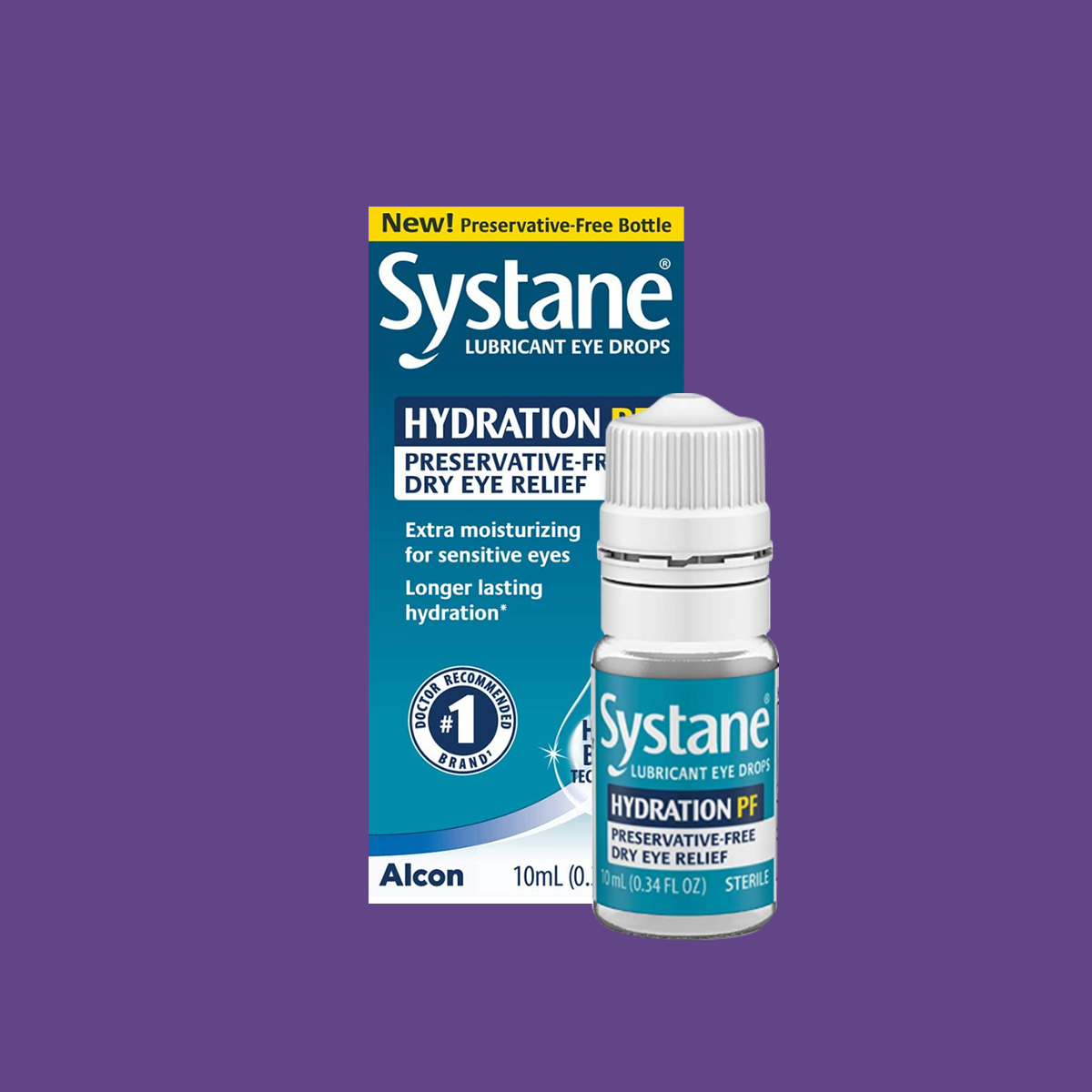 Systane Hydration Pf Lubricant Eye Drops (Preservative Free Multidose Bottle) 10ml