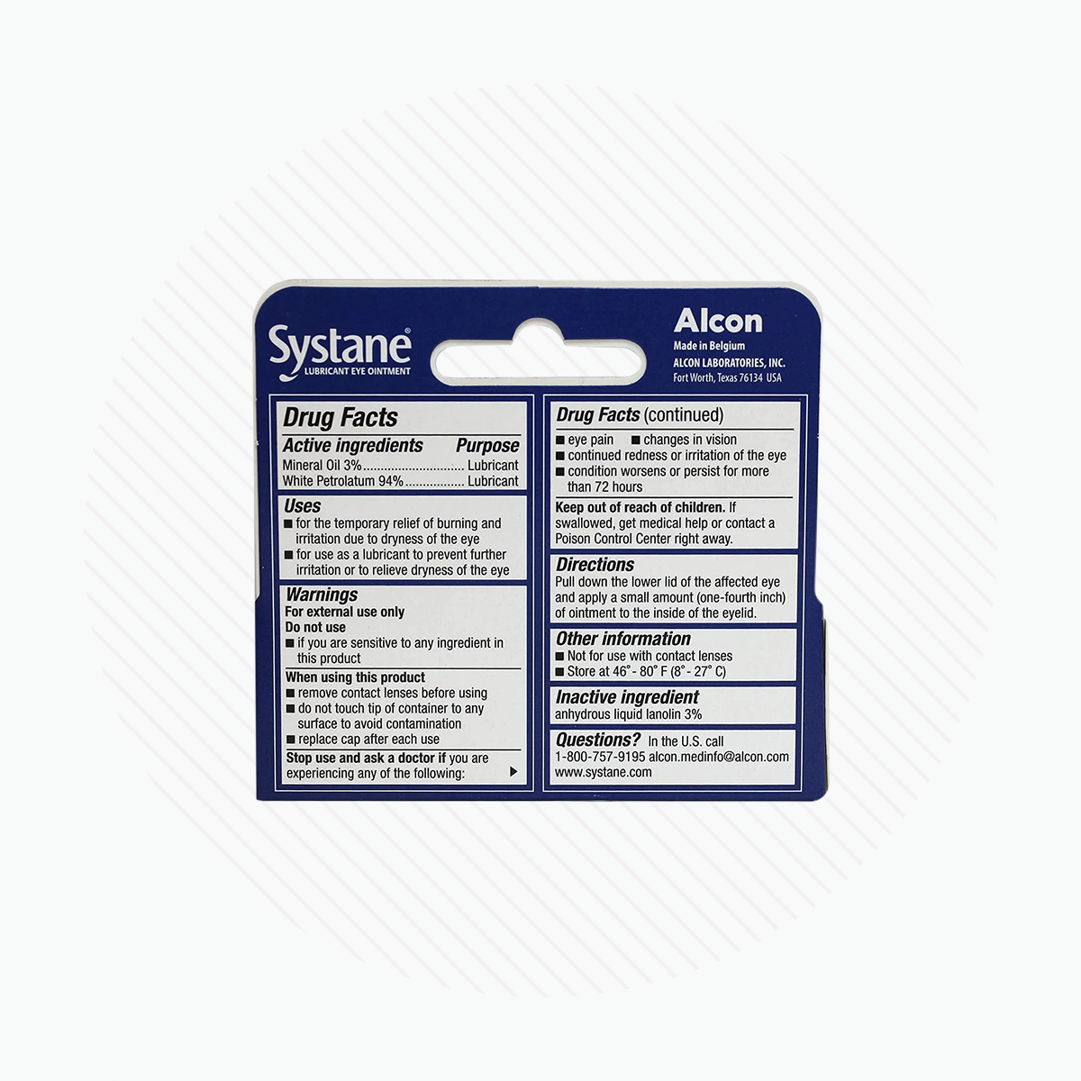 Systane Night-Time Eye Ointment (3.5g Tube)