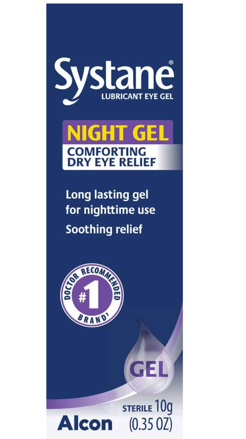 Systane Night Gel for Comforting Eye Relief at Nighttime (10g / .35oz)