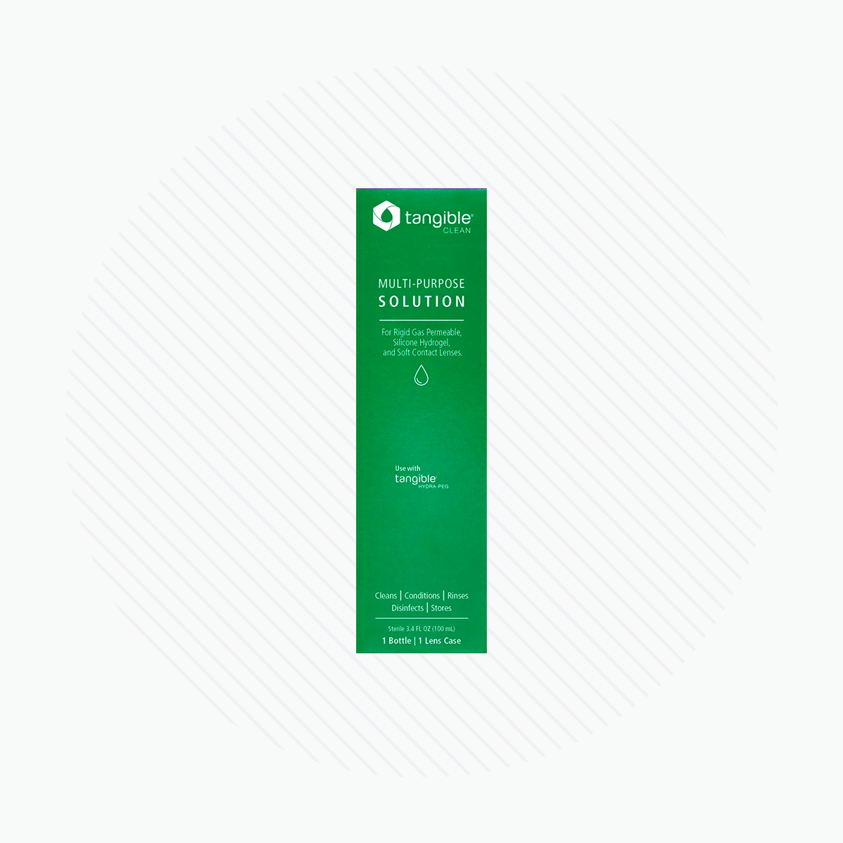 Tangible Clean - Scleral and Contact Lens Multi-Purpose Solution (2 Sizes)